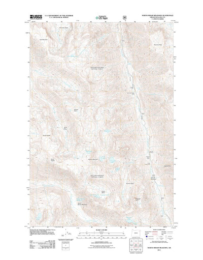 North Minam Meadows, OR (2011, 24000-Scale) Preview 1