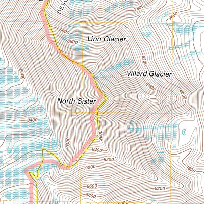 North Sister, OR (2011, 24000-Scale) Preview 3