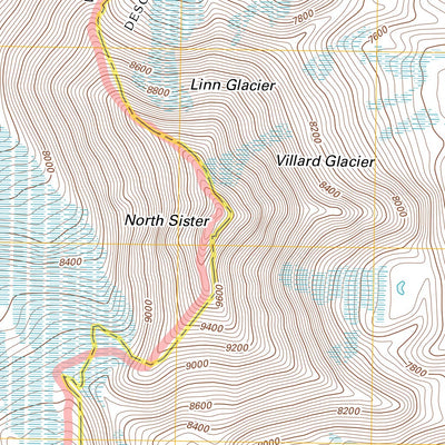 North Sister, OR (2011, 24000-Scale) Preview 3