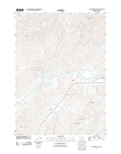 Oak Creek Valley, OR (2011, 24000-Scale) Preview 1