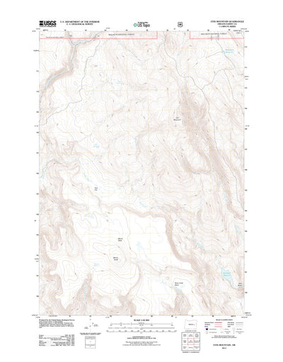 Otis Mountain, OR (2011, 24000-Scale) Preview 1