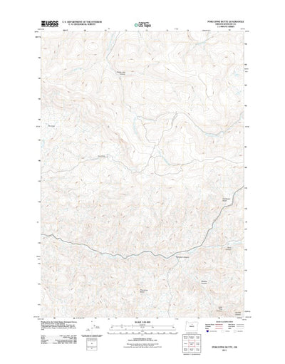 Porcupine Butte, OR (2011, 24000-Scale) Preview 1