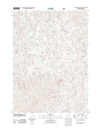 Quartz Mountain, OR (2011, 24000-Scale) Preview 1