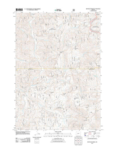 Reynolds Ridge, OR (2011, 24000-Scale) Preview 1