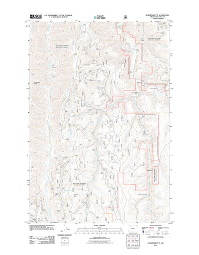 Roberts Butte, OR (2011, 24000-Scale) Preview 1