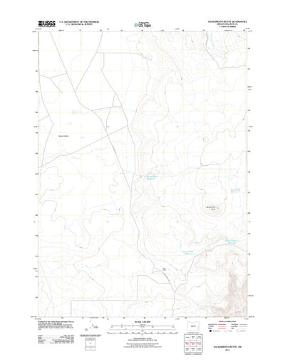 Sacramento Butte, OR (2011, 24000-Scale) Preview 1