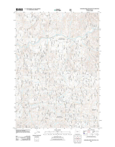 Saddleblanket Mountain, OR (2011, 24000-Scale) Preview 1