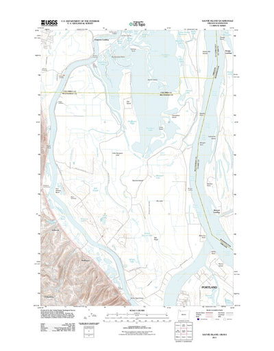Sauvie Island, OR-WA (2011, 24000-Scale) Preview 1