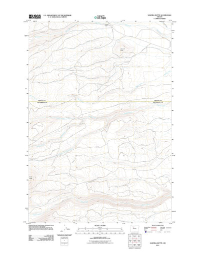Sawmill Butte, OR (2011, 24000-Scale) Preview 1