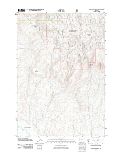 Sawtooth Ridge, OR (2011, 24000-Scale) Preview 1