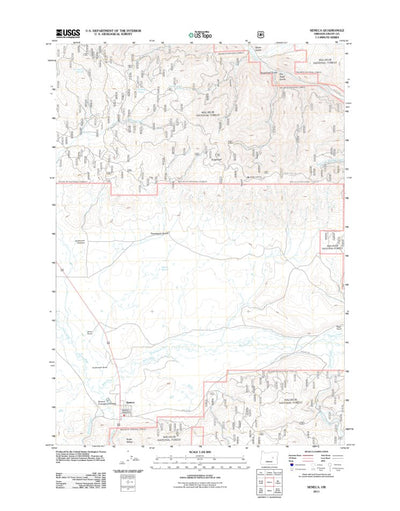 Seneca, OR (2011, 24000-Scale) Preview 1