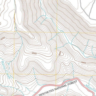 Shitike Butte, OR (2011, 24000-Scale) Preview 2