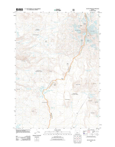 South Sister, OR (2011, 24000-Scale) Preview 1