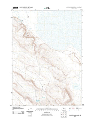 Southwest Harney Lake, OR (2011, 24000-Scale) Preview 1
