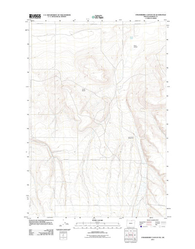 Strawberry Canyon NE, OR (2011, 24000-Scale) Preview 1
