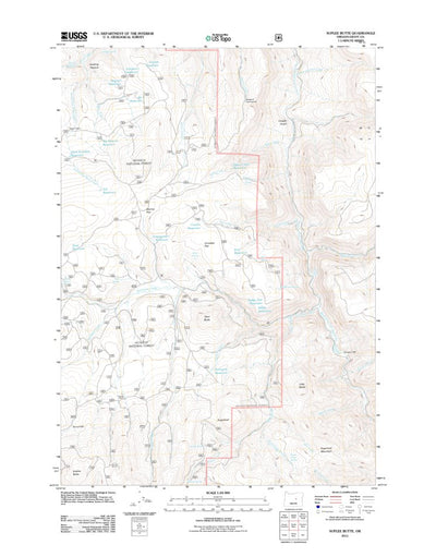 Suplee Butte, OR (2011, 24000-Scale) Preview 1