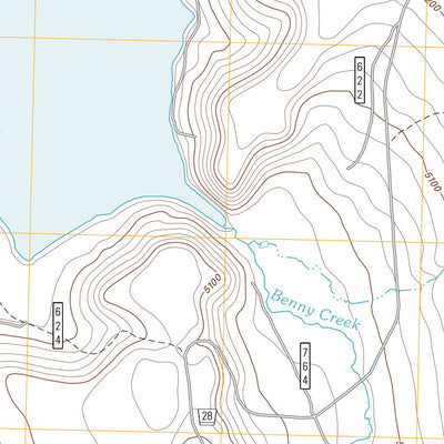 Thompson Reservoir, OR (2011, 24000-Scale) Preview 2