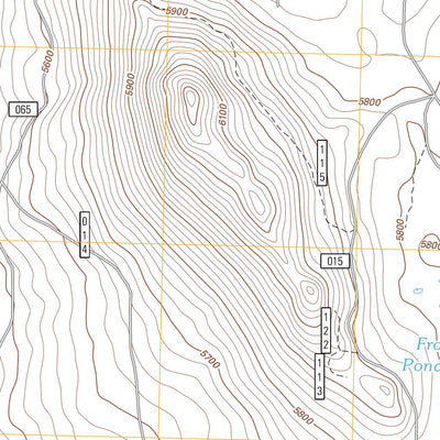 Thompson Reservoir, OR (2011, 24000-Scale) Preview 3