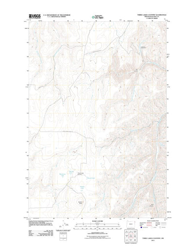 Three Lakes Country, OR (2011, 24000-Scale) Preview 1