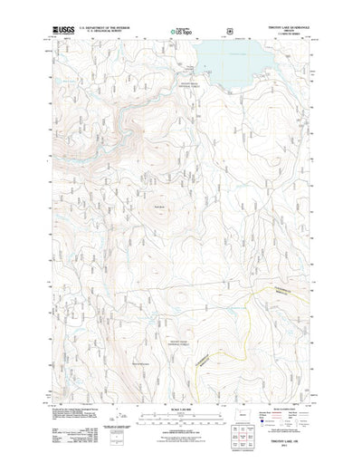 Timothy Lake, OR (2011, 24000-Scale) Preview 1