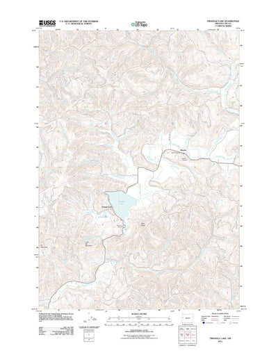 Triangle Lake, OR (2011, 24000-Scale) Preview 1