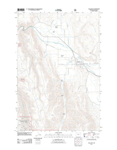 Wallowa, OR (2011, 24000-Scale) Preview 1
