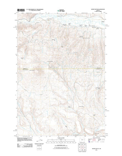 Wendt Butte, OR (2011, 24000-Scale) Preview 1