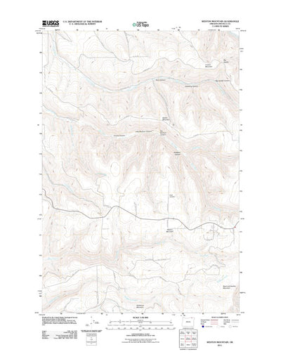 Weston Mountain, OR (2011, 24000-Scale) Preview 1