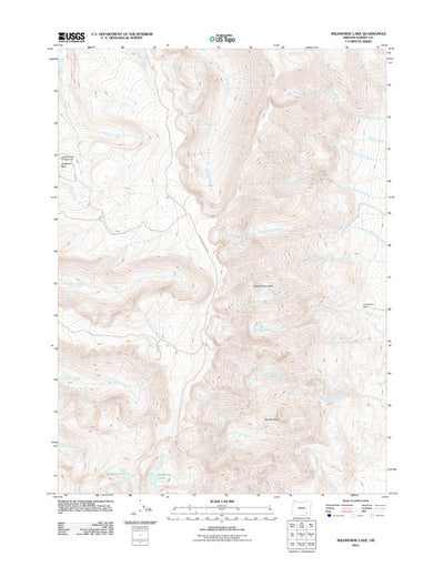 Wildhorse Lake, OR (2011, 24000-Scale) Preview 1
