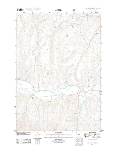 Wolfinger Butte, OR (2011, 24000-Scale) Preview 1