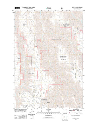 Wood Butte, OR (2011, 24000-Scale) Preview 1