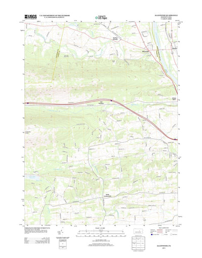 Allenwood, PA (2013, 24000-Scale) Preview 1