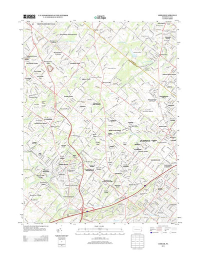Ambler, PA (2013, 24000-Scale) Preview 1