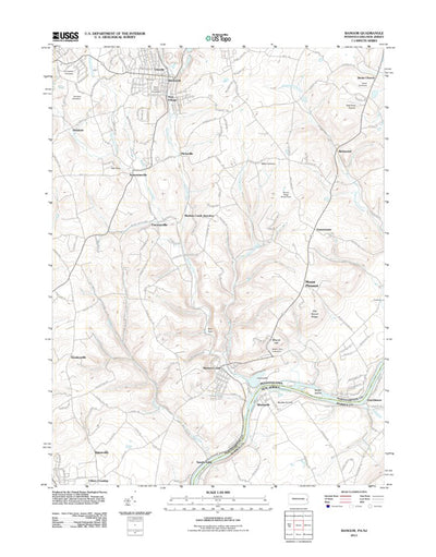 Bangor, PA-NJ (2011, 24000-Scale) Preview 1