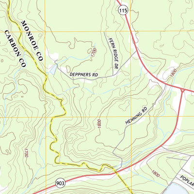 Blakeslee, PA (2013, 24000-Scale) Preview 2