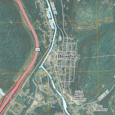 Blossburg, PA (2010, 24000-Scale) Preview 2