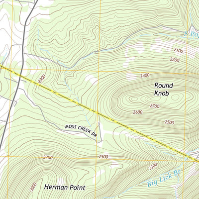 Blue Knob, PA (2013, 24000-Scale) Preview 2