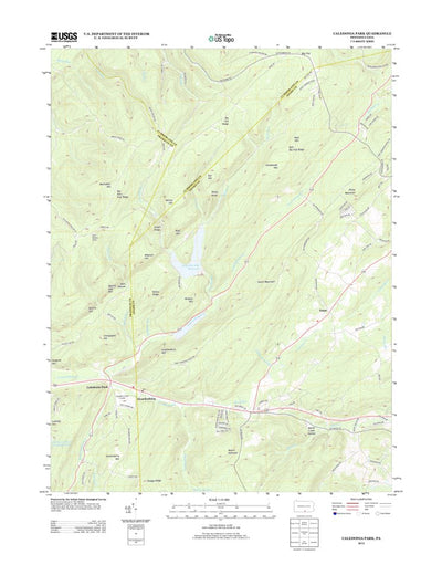 Caledonia Park, PA (2013, 24000-Scale) Preview 1