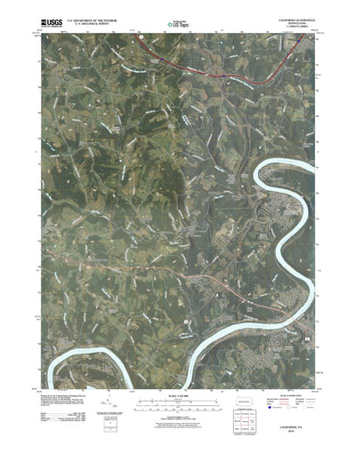 California, PA (2010, 24000-Scale) Preview 1