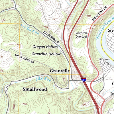 California, PA (2013, 24000-Scale) Preview 3