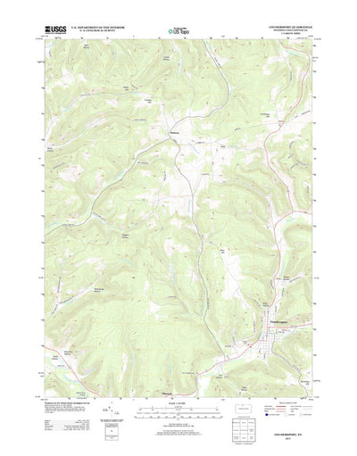 Coudersport, PA (2013, 24000-Scale) Preview 1