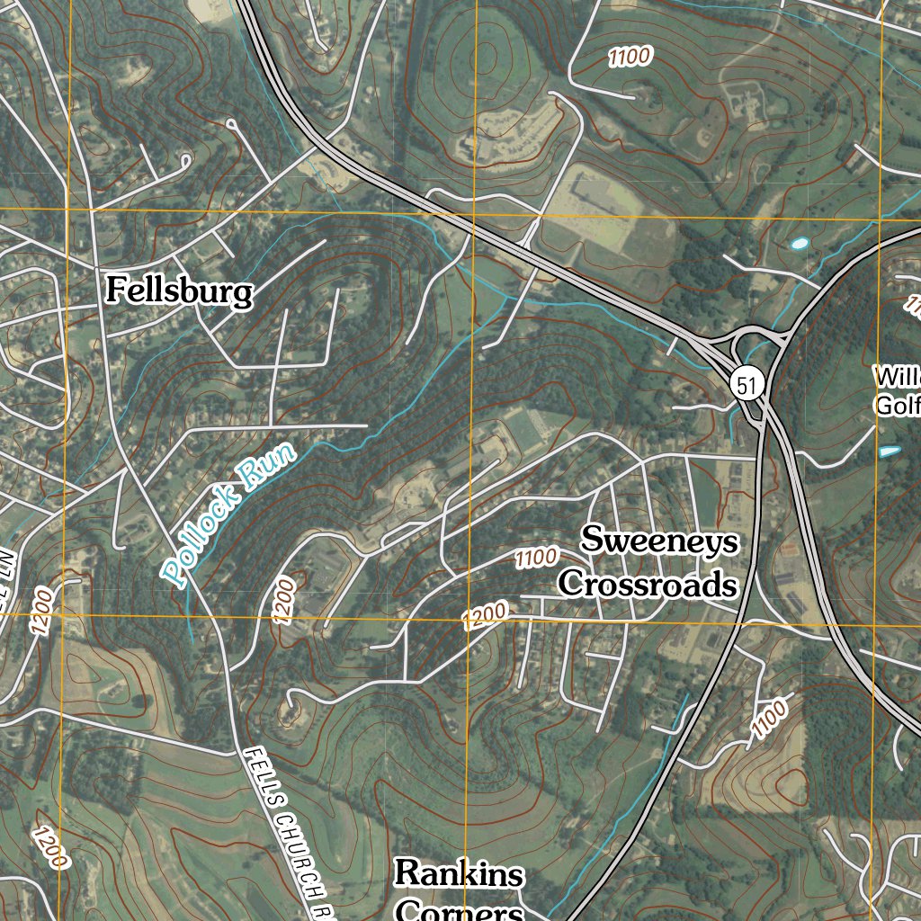 Donora, PA (2010, 24000Scale) Map by United States Geological Survey Avenza Maps