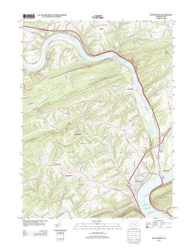 Duncannon, PA (2013, 24000-Scale) Preview 1