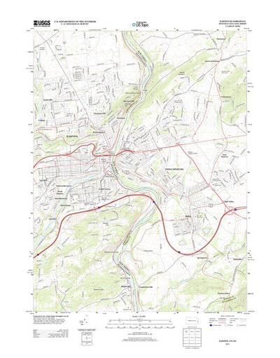 Easton, PA-NJ (2013, 24000-Scale) Preview 1