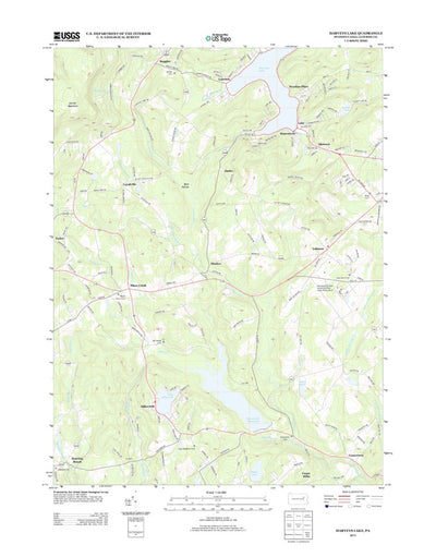 Harveys Lake, PA (2013, 24000-Scale) Preview 1