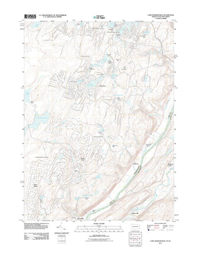 Lake Maskenozha, PA-NJ (2011, 24000-Scale) Preview 1