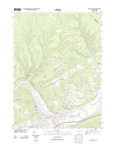 Lock Haven, PA (2013, 24000-Scale) Preview 1