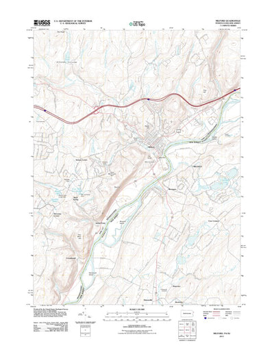 Milford, PA-NJ (2011, 24000-Scale) Preview 1