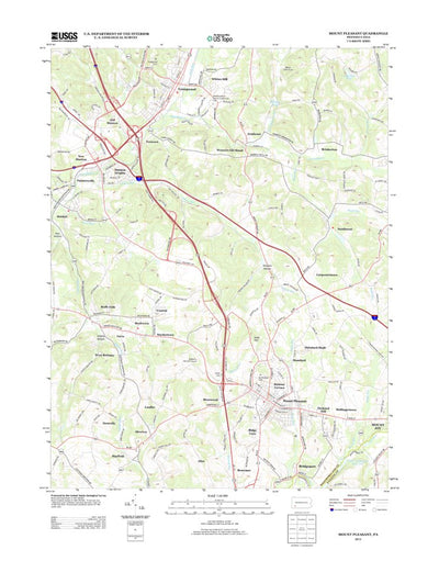 Mount Pleasant, PA (2013, 24000-Scale) Preview 1