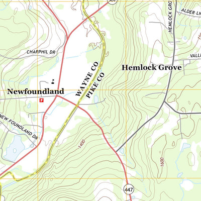 Newfoundland, PA (2013, 24000-Scale) Preview 2